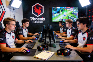 CS2战队Phoenix Gaming集体训练场景